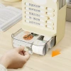 Autodisciplinado punch pen holder caja de almacenamiento de gran capacidad con cajón escritorio estudiante pen box escritorio papelería rack Specification image